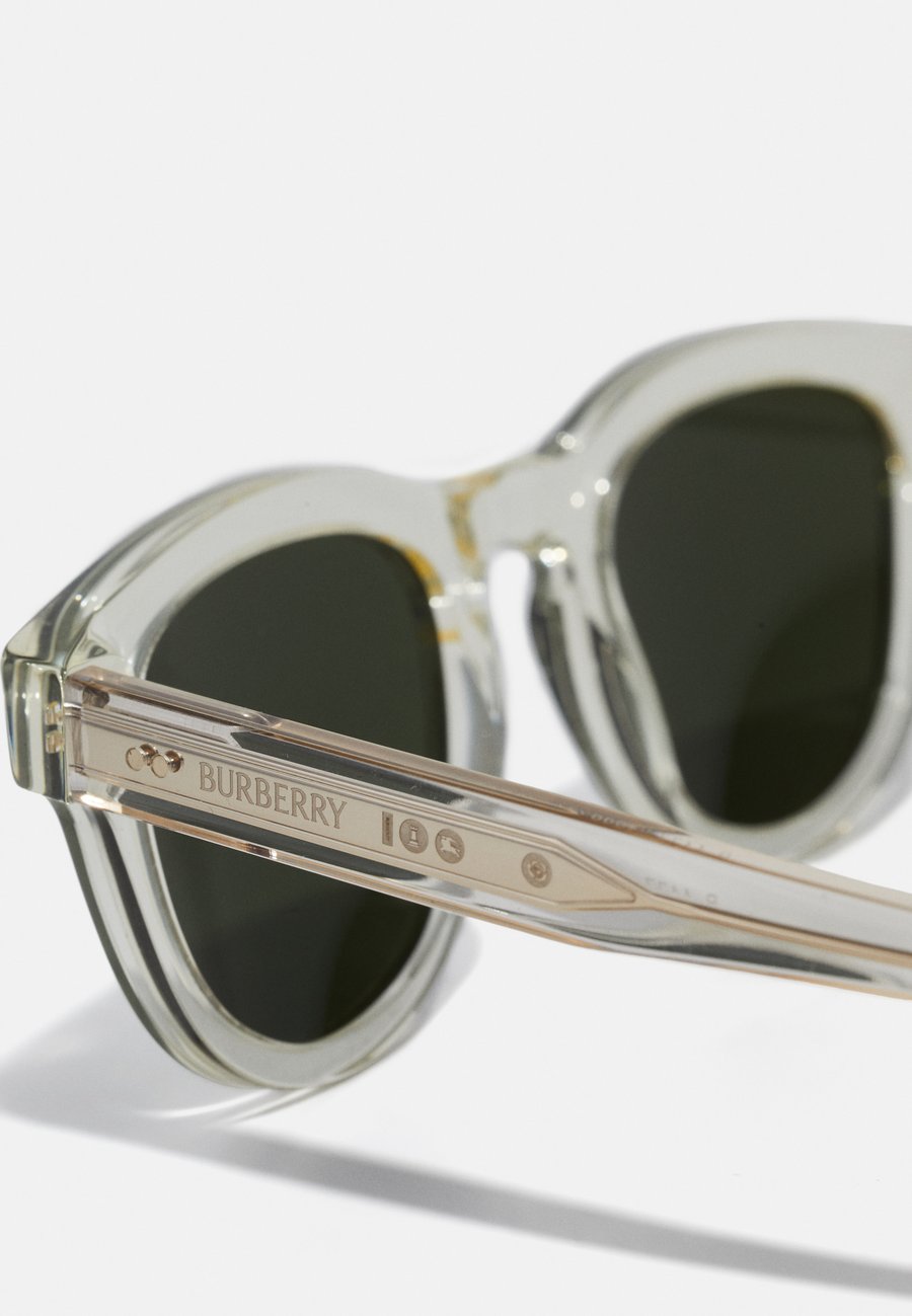 Солнцезащитные очки Burberry UNISEX, Yellow / Dark Green/Yellow — фото 4