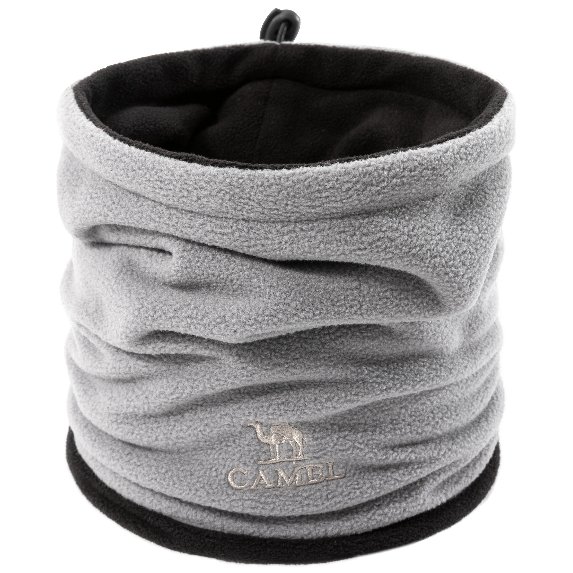 

Шарф Unisex CAMEL, черный серый