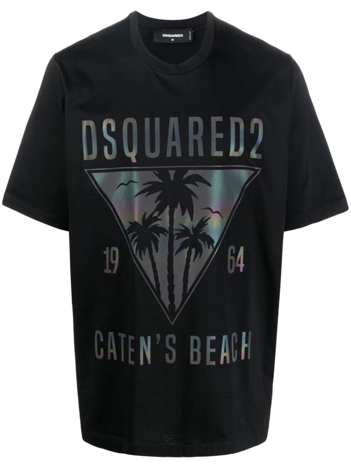 

Dsquared2 футболка с графичным принтом и логотипом, черный