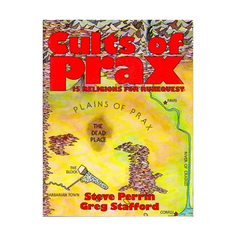 

Cults of Prax (2nd Printing), RuneQuest (Chaosium), мягкая обложка