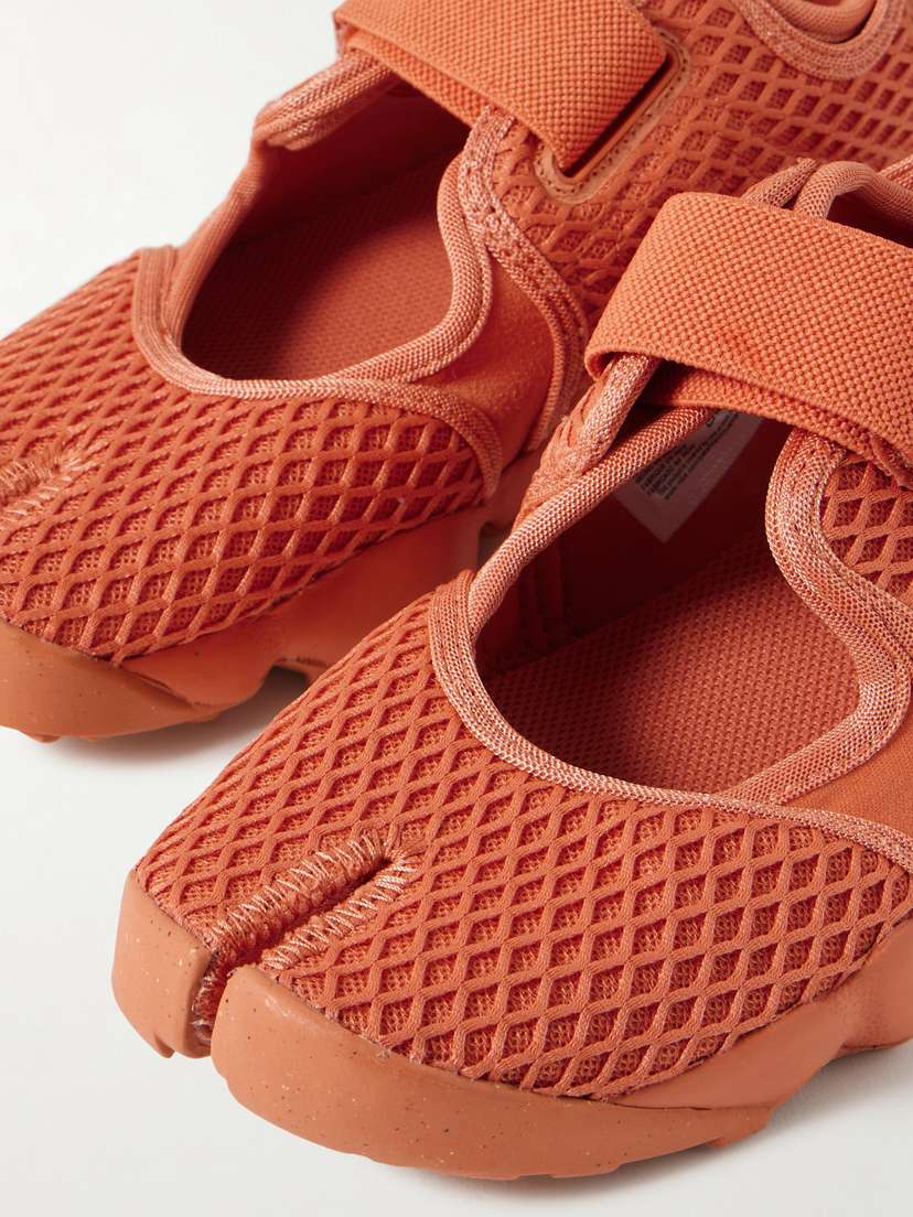 Кроссовки Air Rift Mesh с раздельным носком Nike, оранжевый — фото 4