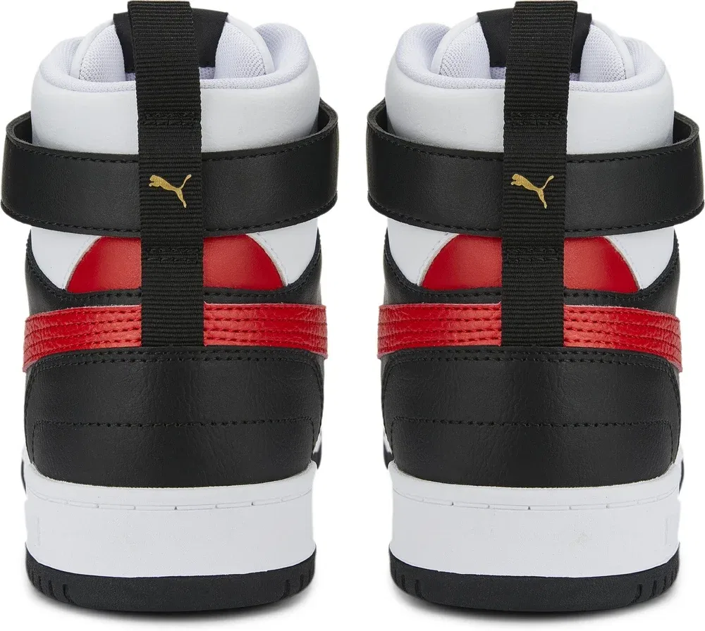 Кроссовки высокие из переработанной кожи, Puma, белый — фото 2