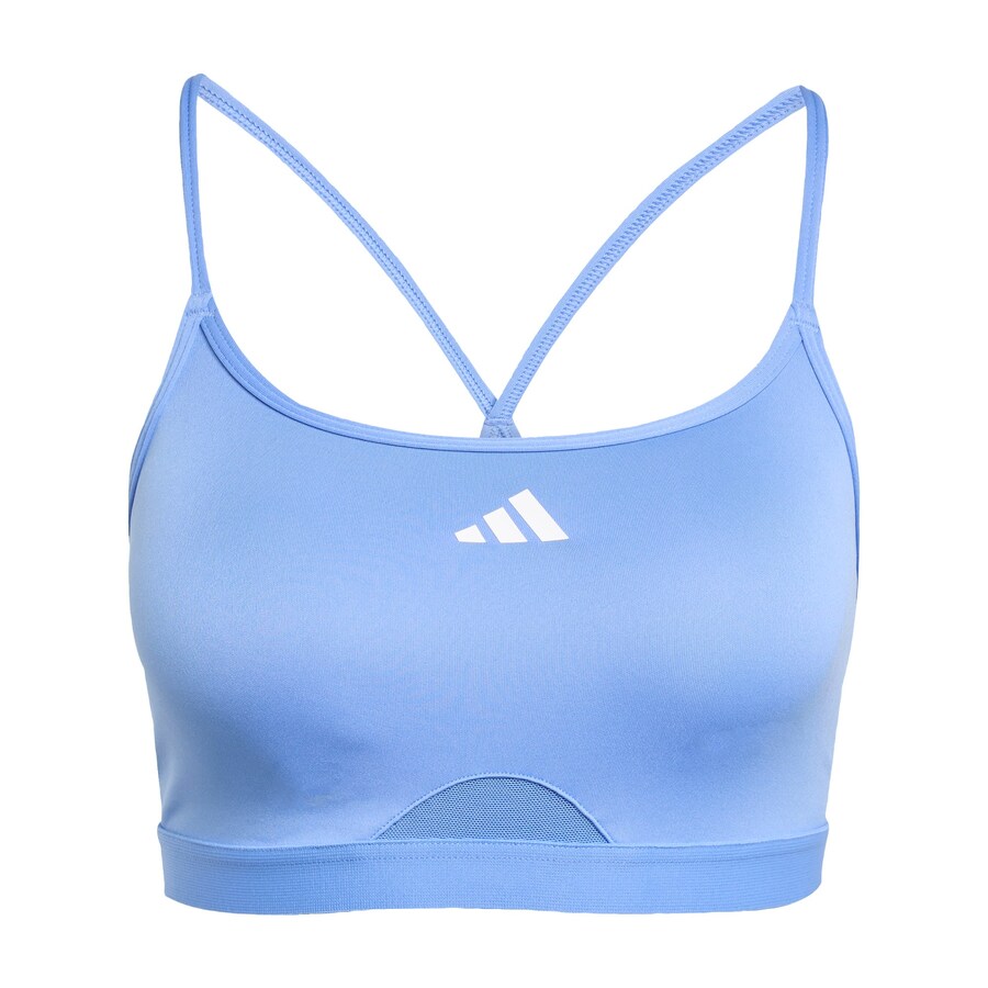 

Спортивный бюстгальтер-бралетт ADIDAS PERFORMANCE Aeroreact, светло-синий