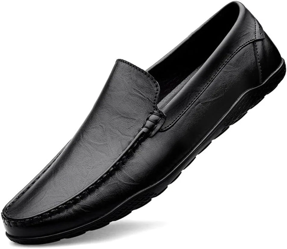 Лоферы мужские Slip-On Party Loafers, искусственная кожа, Black DHFIRUFSHLO — фото 2