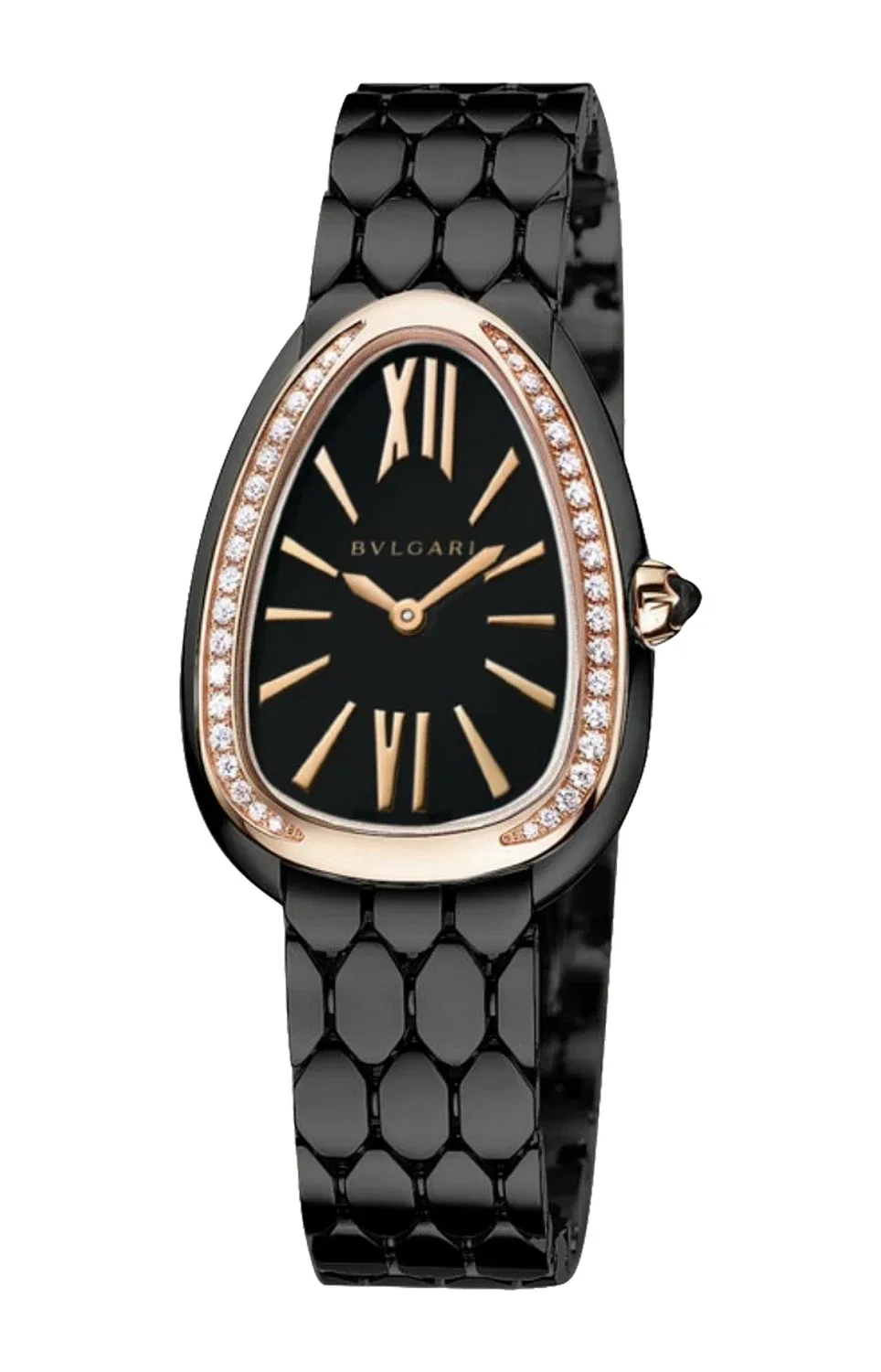 СЕРПЕНТИ СЕДУТТОРИ - SP33BLKDLCD BULGARI, золотой