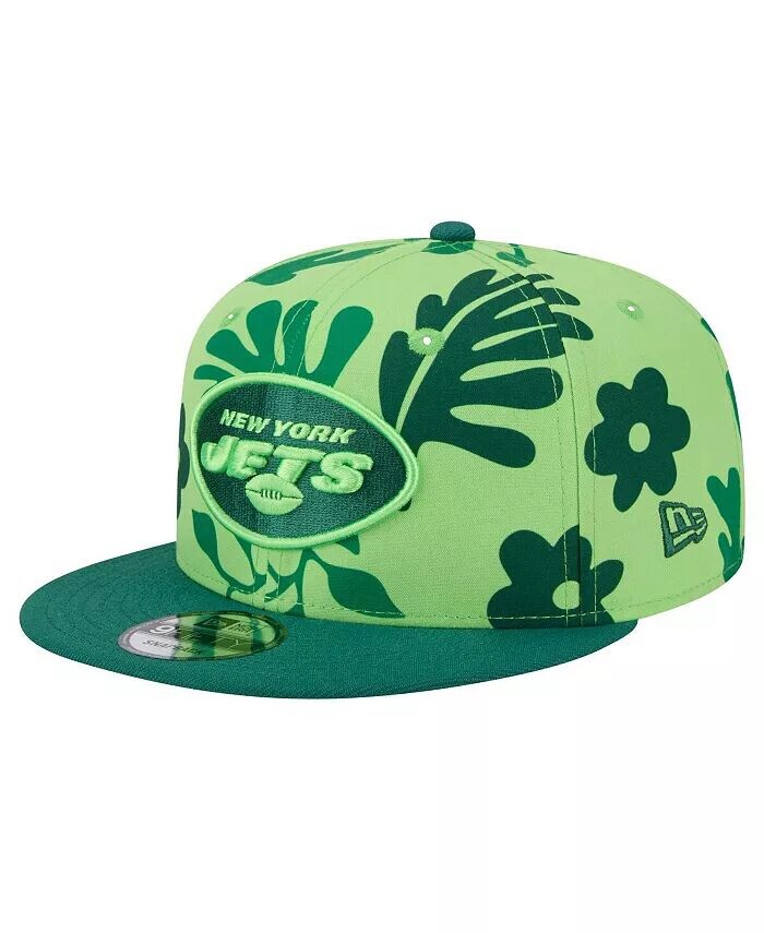 

Мужская светло-зеленая кепка New York Jets Leafy 9FIFTY Snapback New Era, зеленый