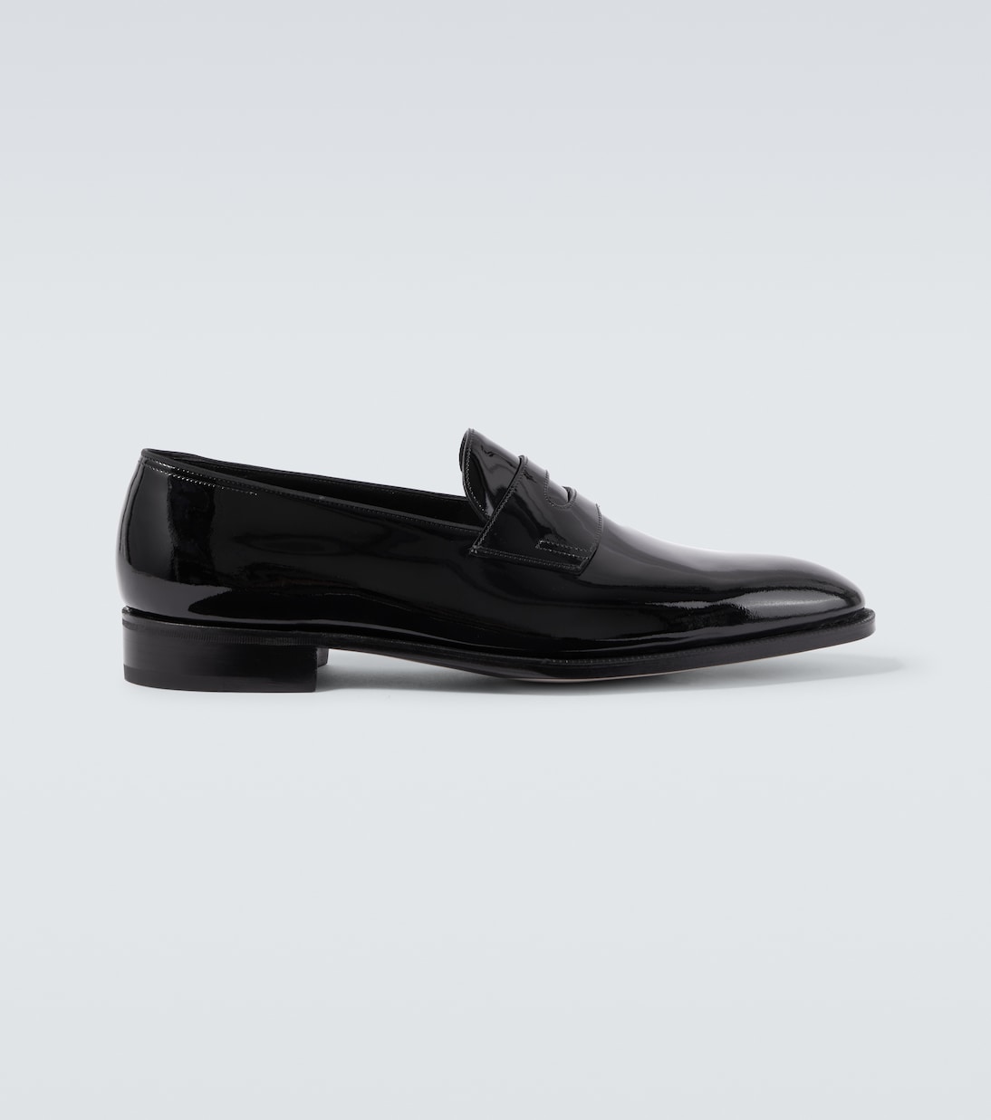 

Jamie лаковые пенни-лоферы John Lobb, черный