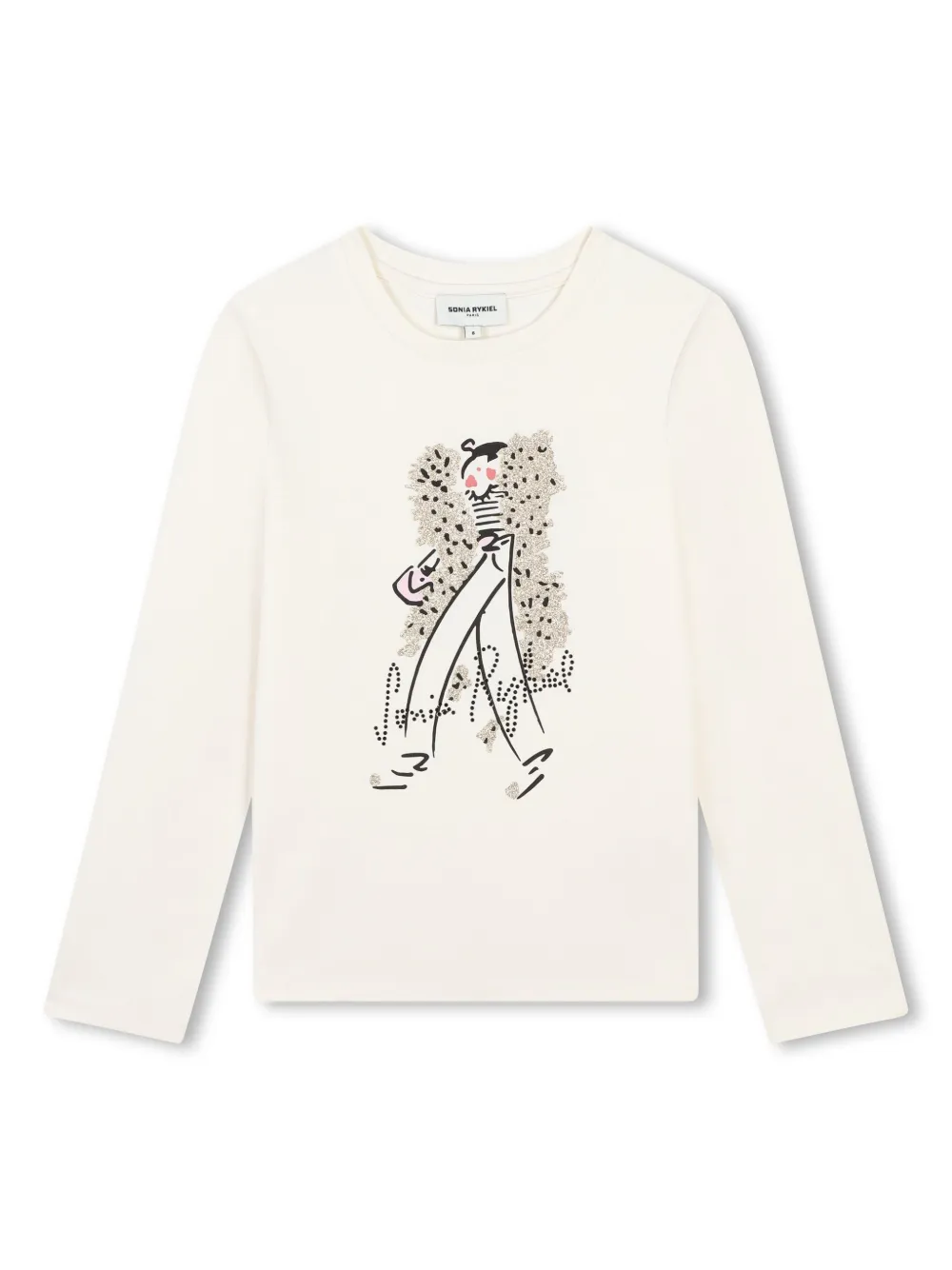 

Футболка с принтом Madame Rykiel SONIA RYKIEL ENFANT, белый