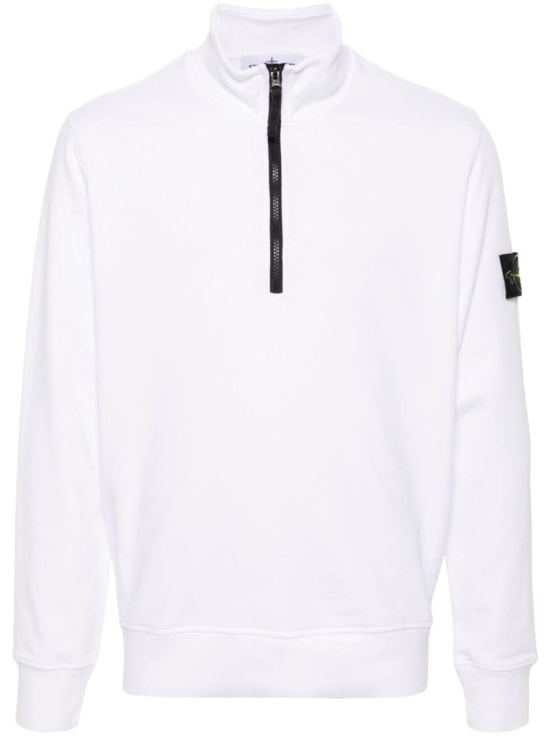 

Stone Island толстовка с нашивкой Compass, белый