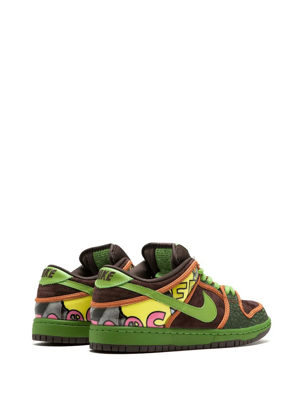 Кроссовки 'Dunk Low Premium De La Soul' Nike, зеленый — фото 3
