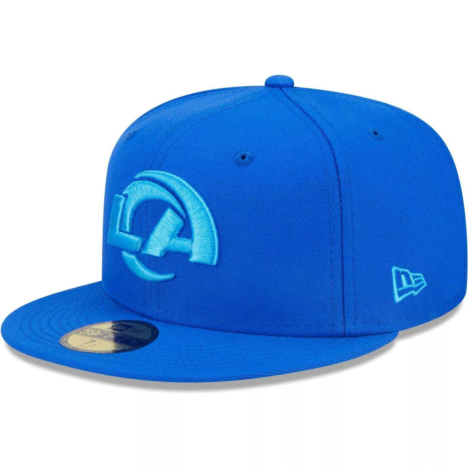 

Мужская приталенная шляпа New Era Royal Los Angeles Rams Monocamo 59FIFTY