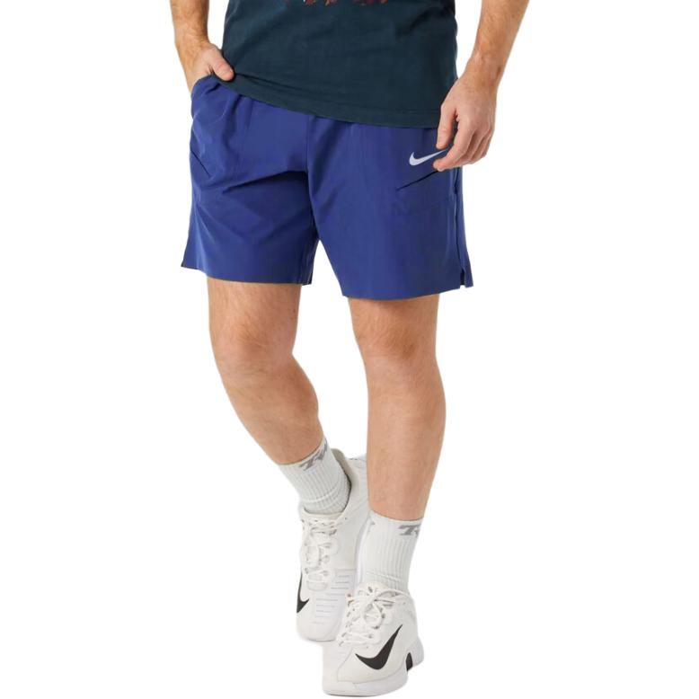 Мужские теннисные шорты Court Slam Dri FIT Nike, синий — фото 3