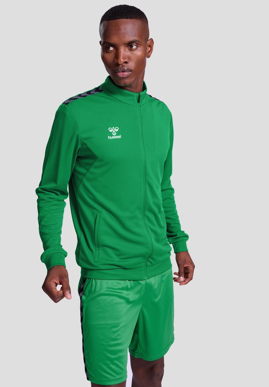 

Куртка для тренировок AUTHENTIC PL ZIP Hummel, цвет jelly bean