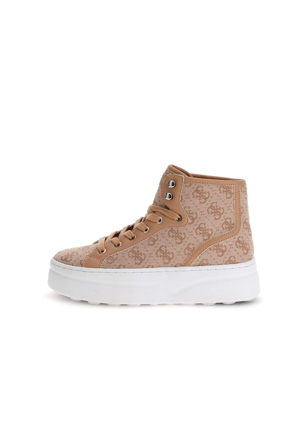 

Высокие кроссовки QUEENLY Guess, розовый