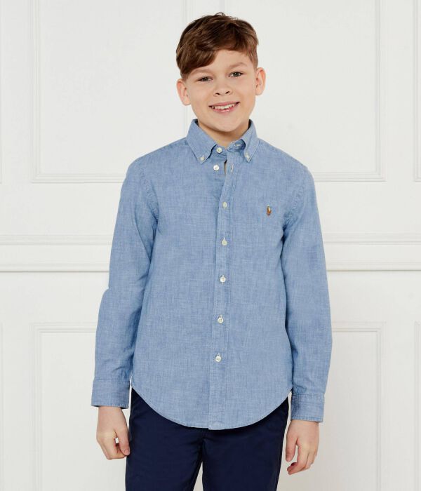 

Рубашка Regular fit Polo Ralph Lauren, синий