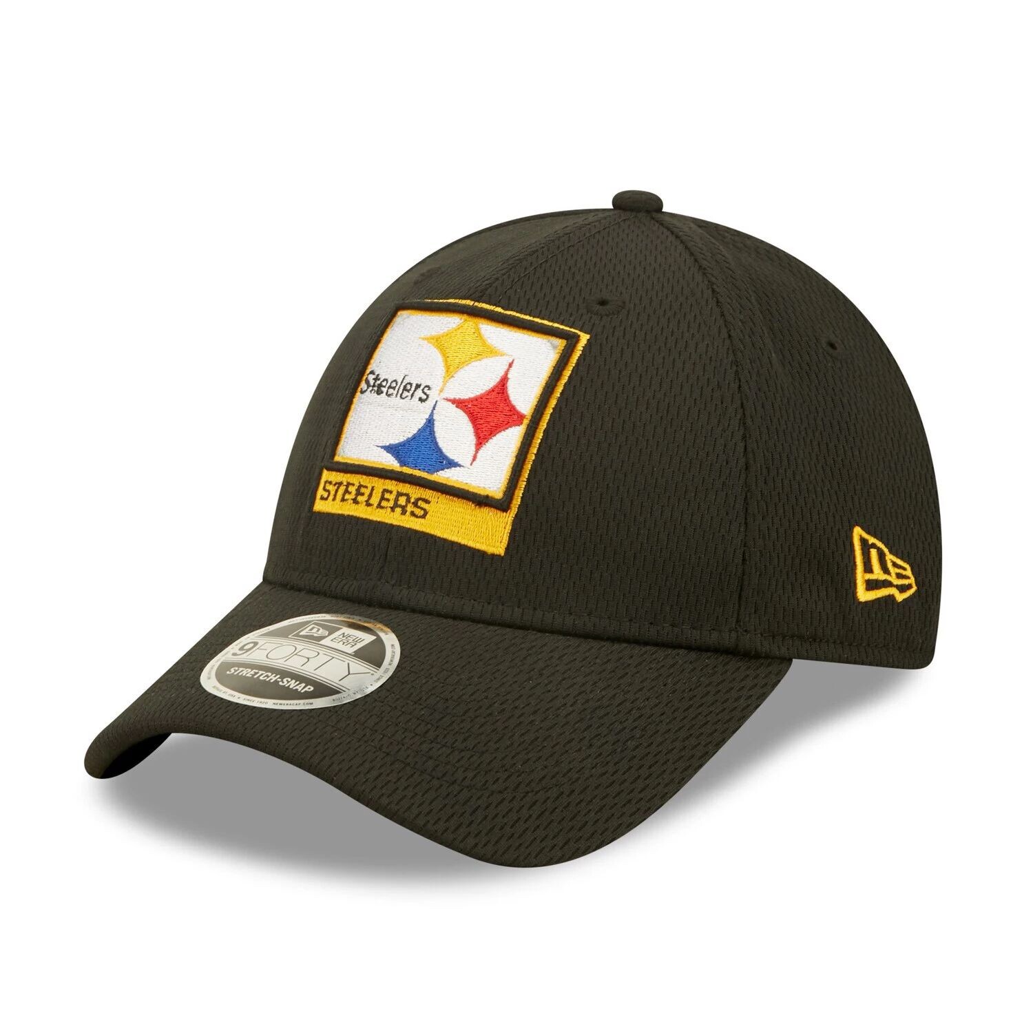 

Мужская черная кепка New Era Pittsburgh Steelers в рамке AF 9FORTY Snapback