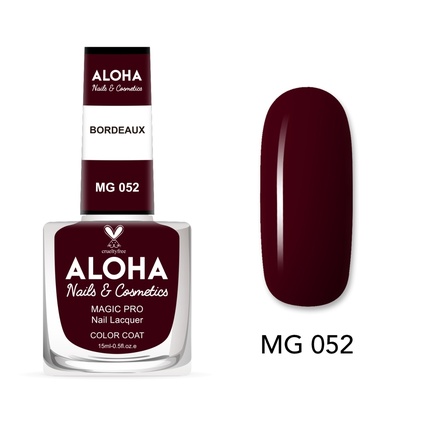 

Лак для ногтей Magic Pro 15 мл - Mg 052 / Бордо Aloha Nails & Cosmetics