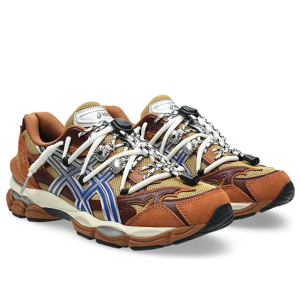 Asics x TOGA Gel-Cumulus 16 TG 'Brown Blue Pure Silver' — фото 2