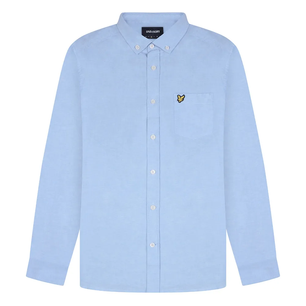 

Рубашка Lyle & Scott Regular Fit Lightweight Oxford, синий