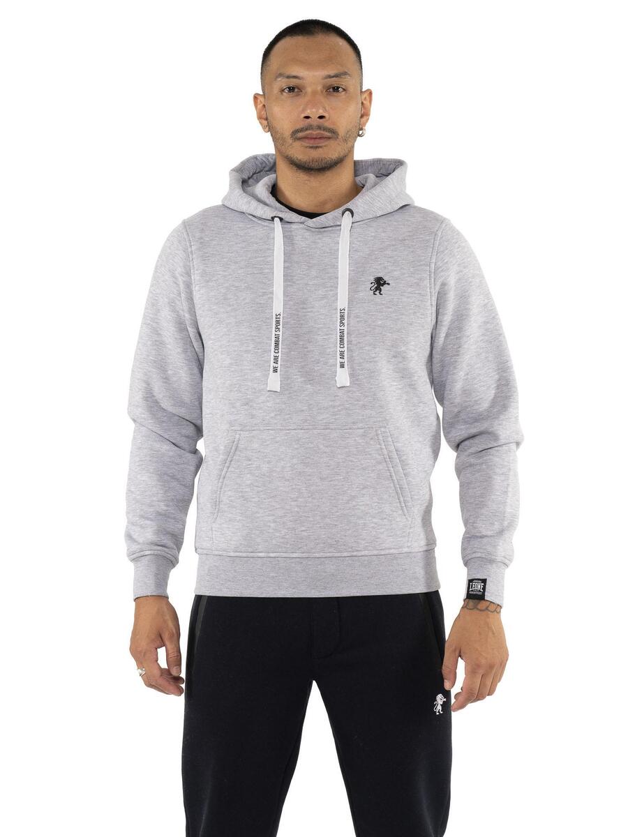 

LEONE 1947 APPAREL Мужская гладкая толстовка с капюшоном