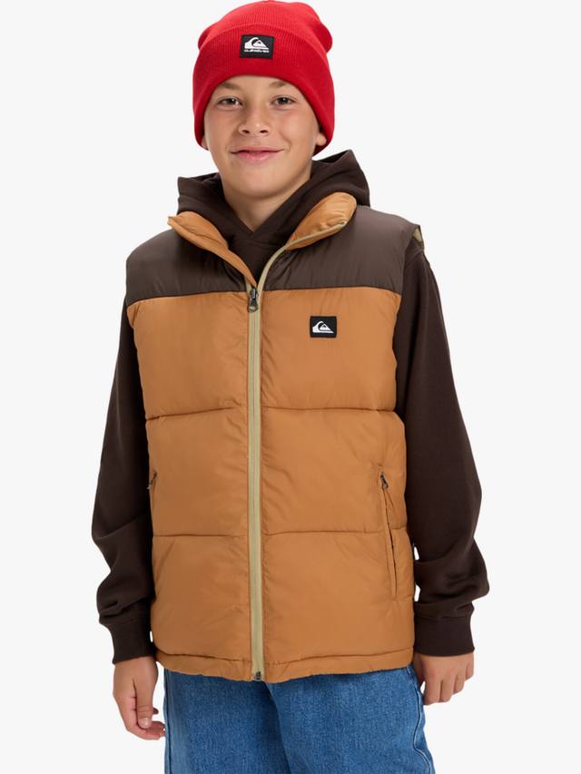 

Детский утепленный жилет Quicksilver для холодных дней Quiksilver, Chocolate Brown