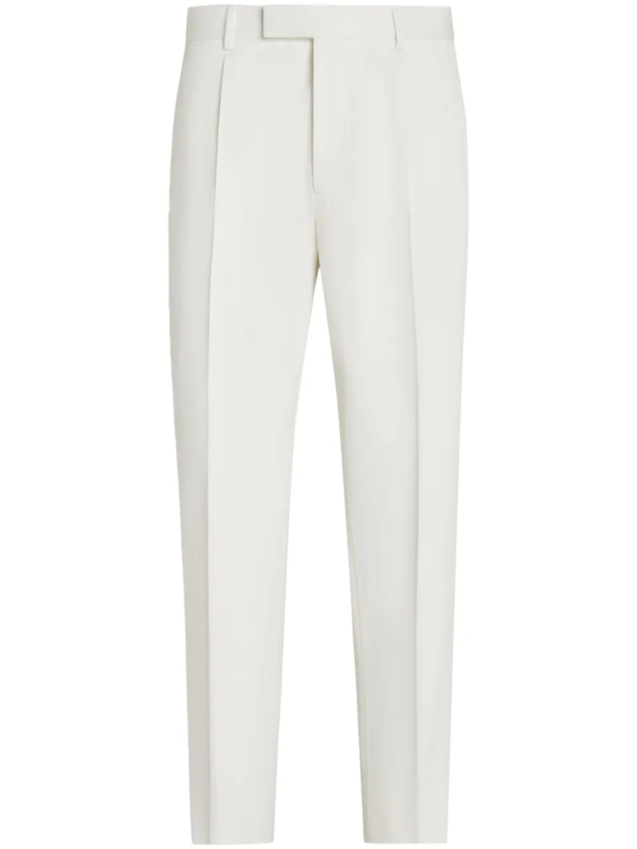 

Zegna брюки со складками, белый