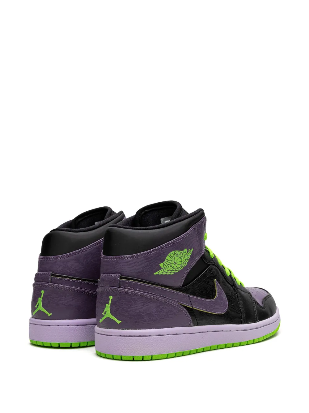 Кроссовки Air  1 Retro Jordan, черный — фото 3