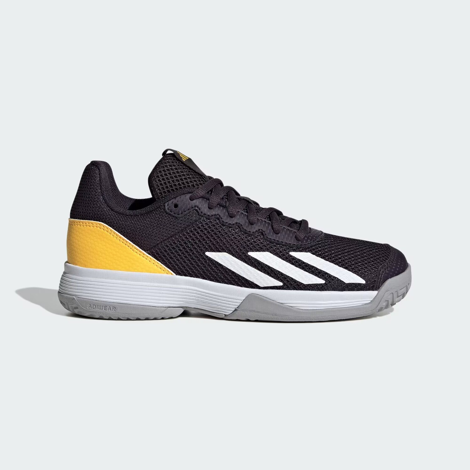 

Обувь для тенниса Court Flash Adidas, цвет Aurora Black/Cloud White/Spark