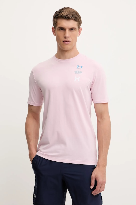 

Футболка для тренировок Under Armour, розовый