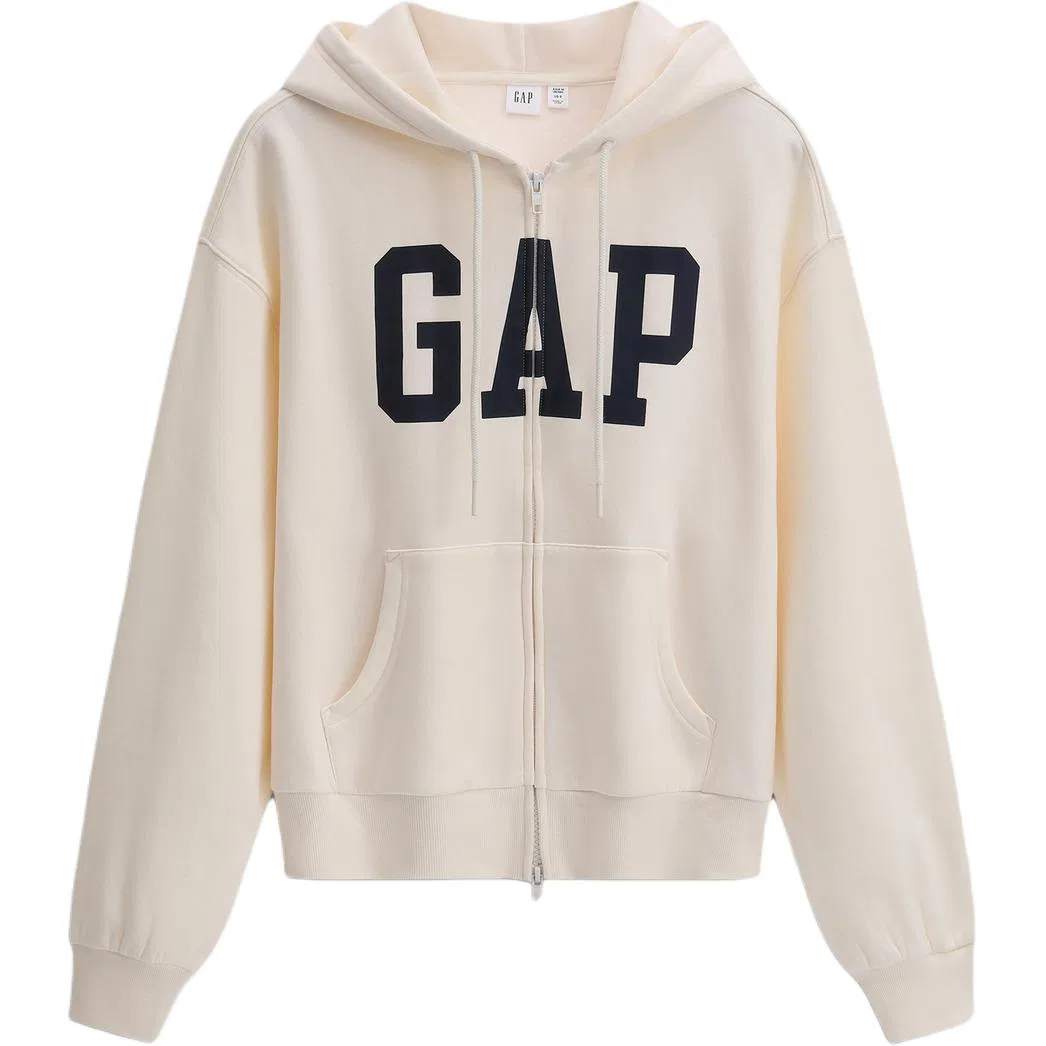 Свитшот женский с капюшоном GAP Ivory White