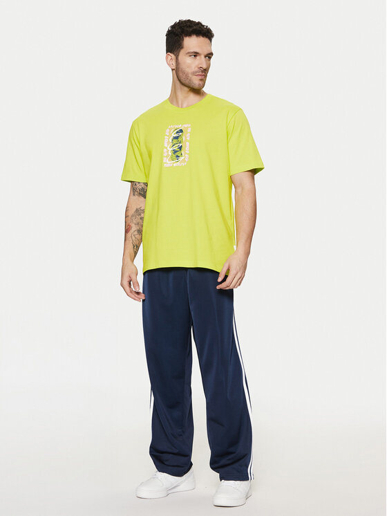 Футболка обычного кроя Trefoil Series JD0675 Adidas, зеленый — фото 2