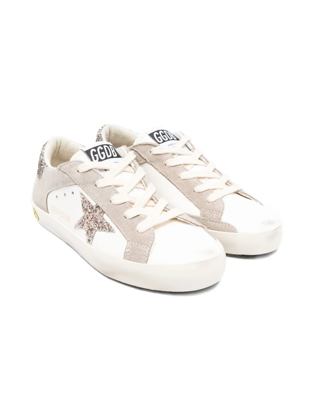 

Кроссовки Super Star Golden Goose Kids, белый