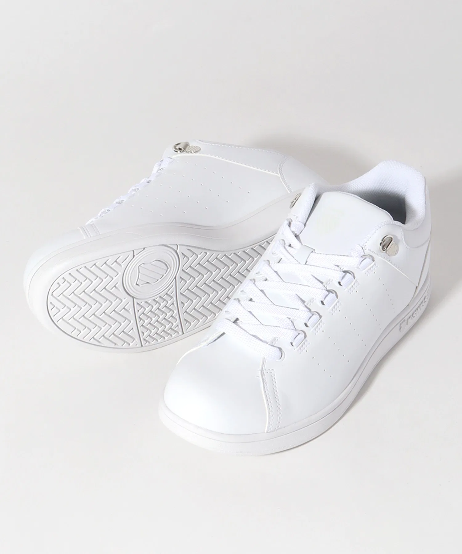 Мужские мид-топ кроссовки K-SWISS LOZAN белые — фото 4