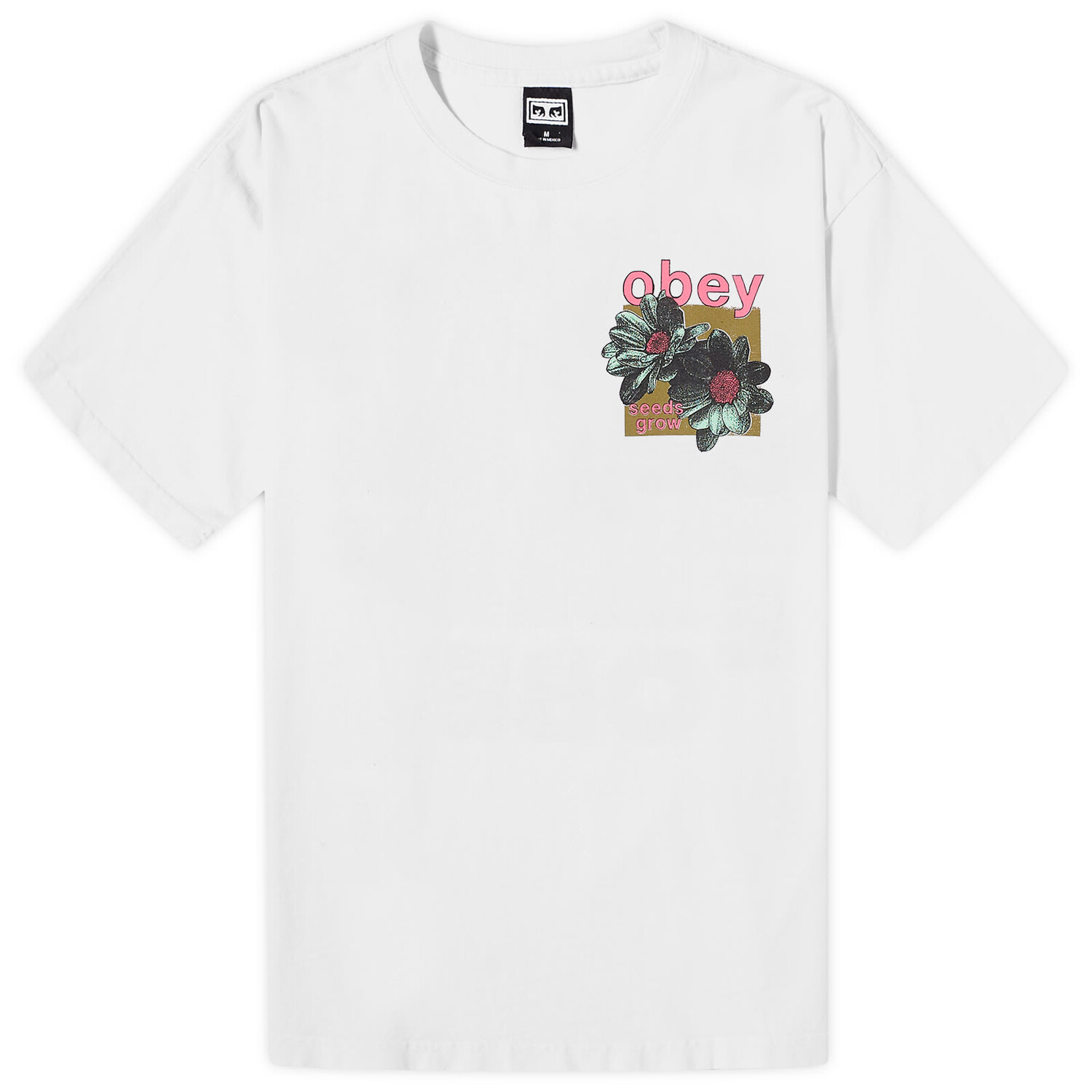 

Футболка Obey Seeds Grow T-Shirt, белый