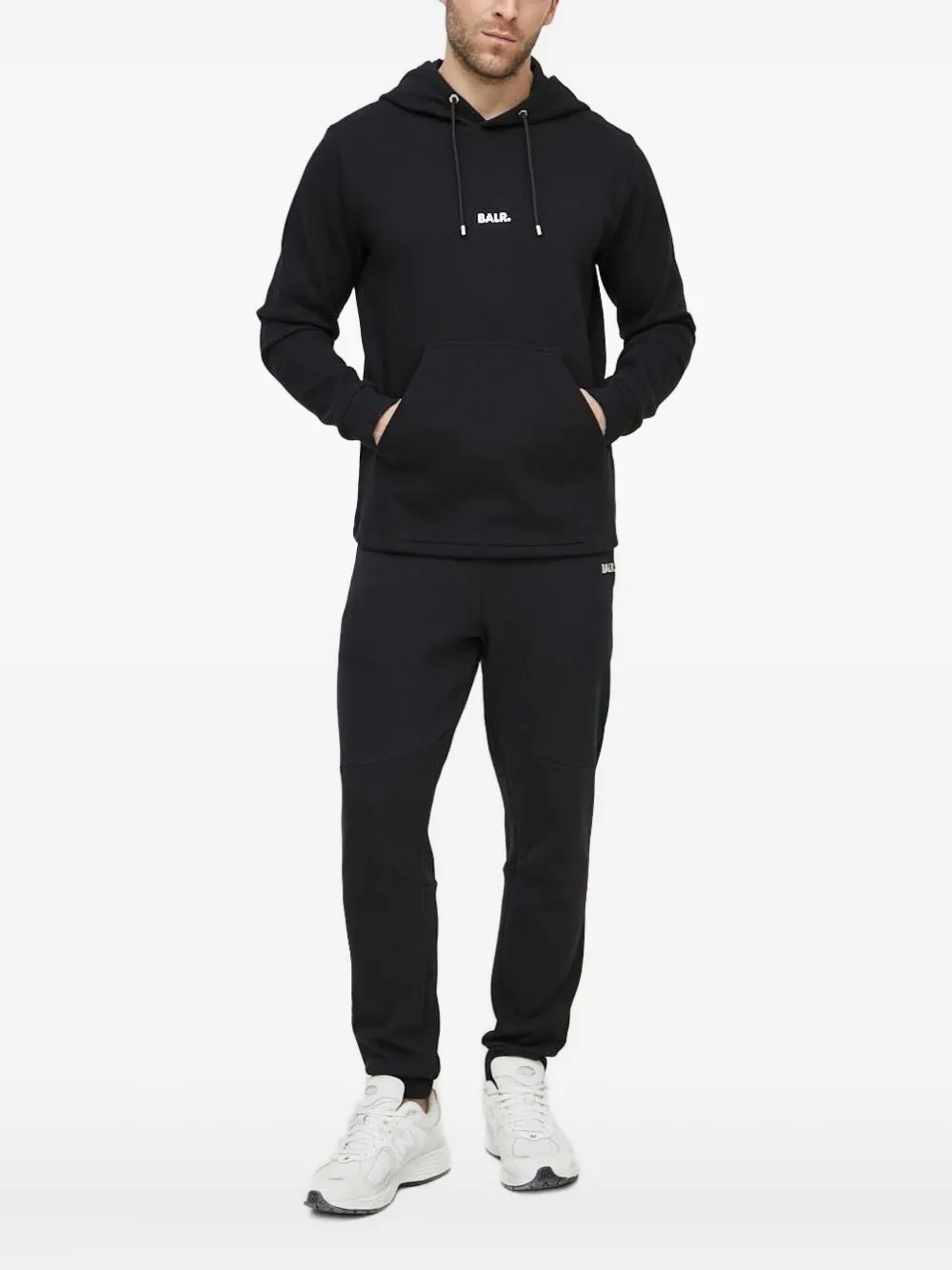 

Худи с логотипом BALR., черный