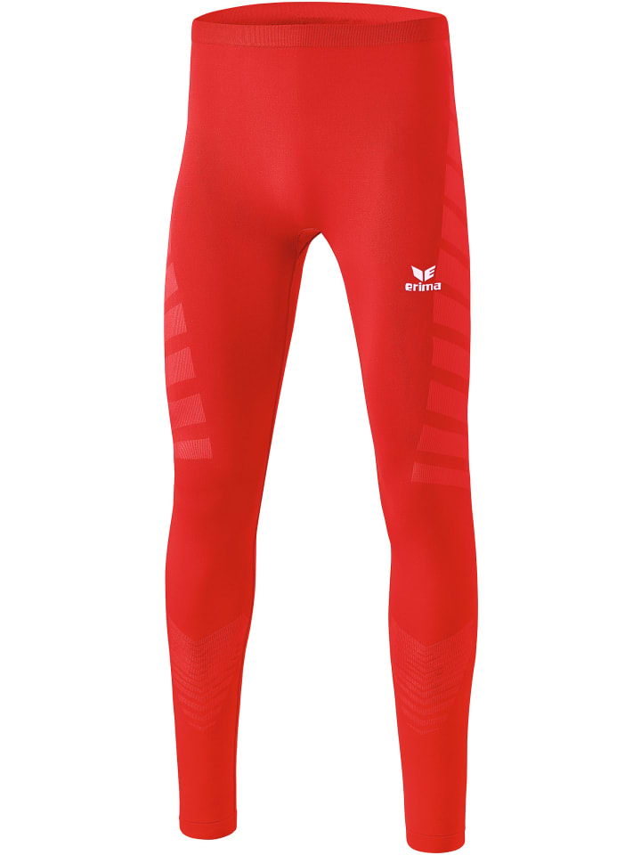 

Erima Детские функциональные леггинсы Elemental, длинные, красного цвета