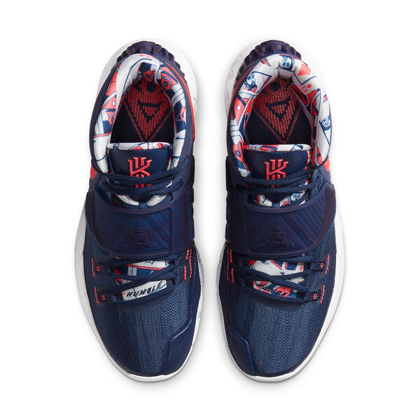 Кроссовки kyrie 6 Nike, синий — фото 4