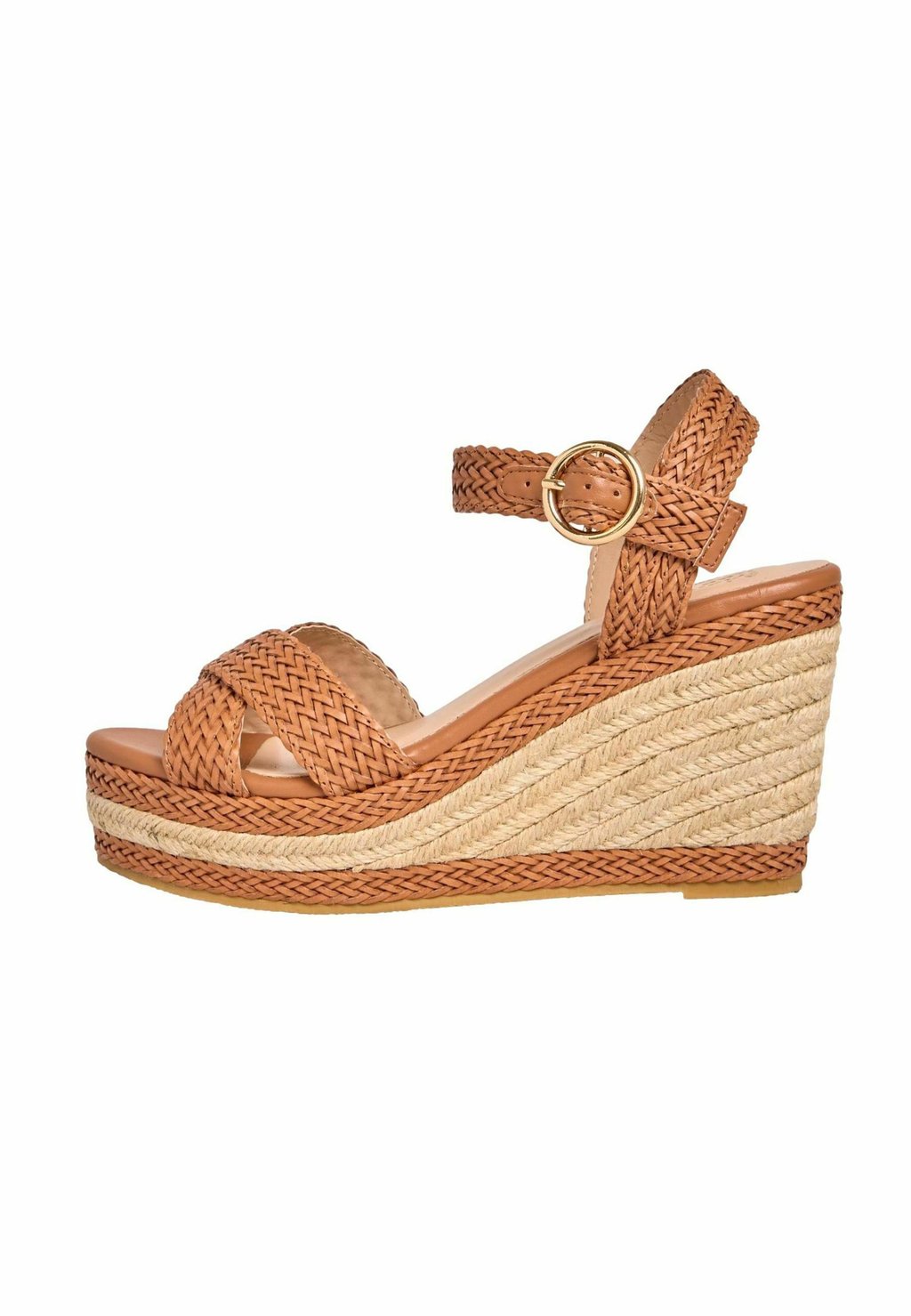 Босоножки на танкетке REGULAR FIT - High heeled sandals Friends Like These, коричневый