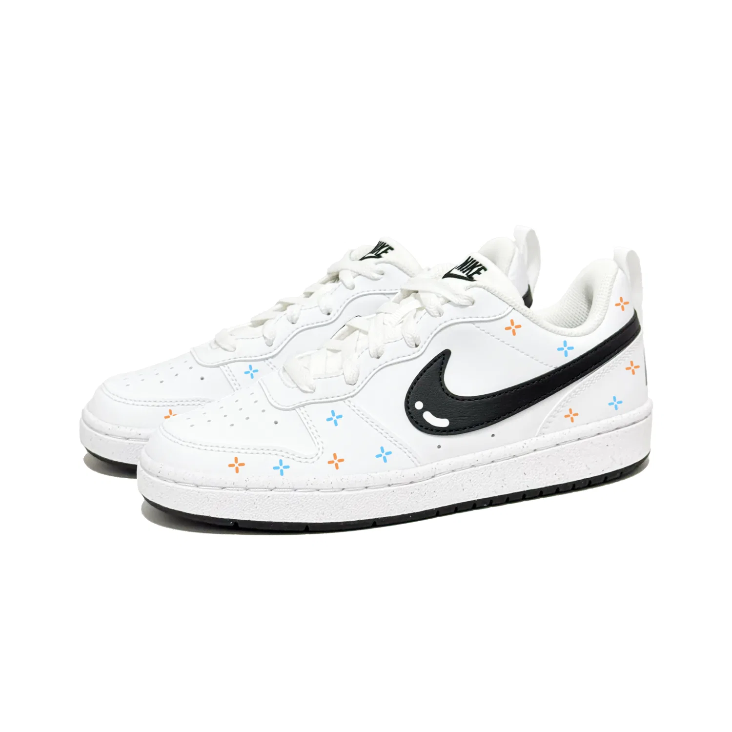 Детские кеды для скейтбординга Nike Court Borough Kids White — фото 4