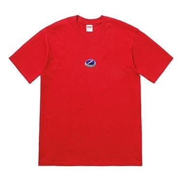 

Футболка Supreme FW18 Bottle Cap Tee Red Chest Logo Short Sleeve Unisex, красный