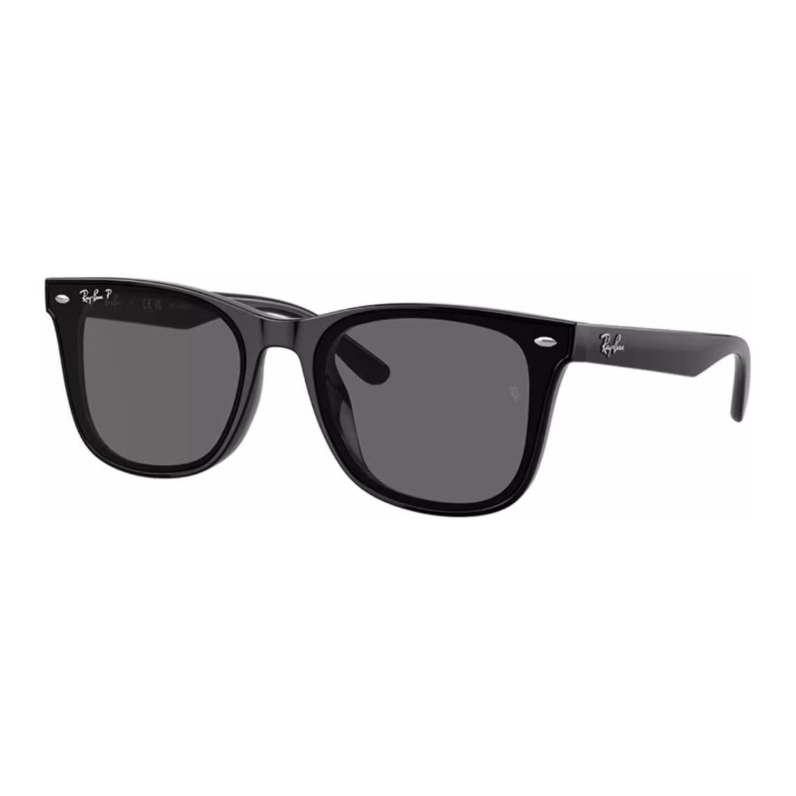 

RayBan Литой квадратной формы солнцезащитные очки Unisex Black, Black