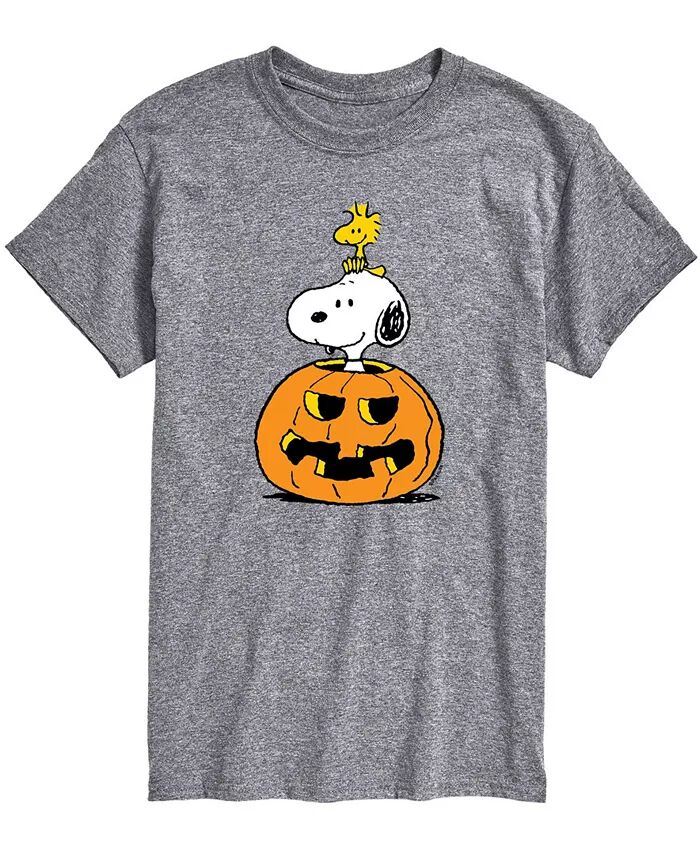 

Мужская футболка Peanuts Snoopy Pumpkin AIRWAVES, серый