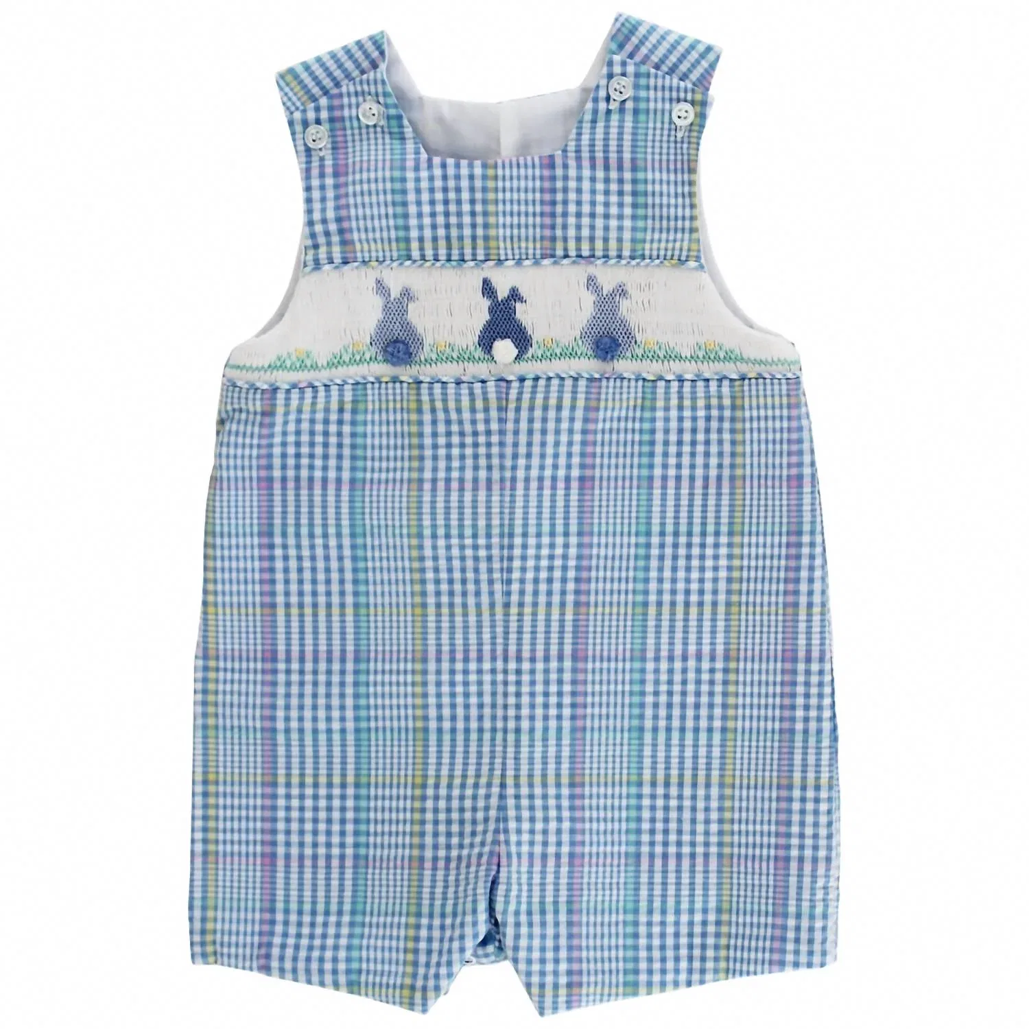 Bailey Boys Kid's Cottontails John John Short In Blue — фото 2