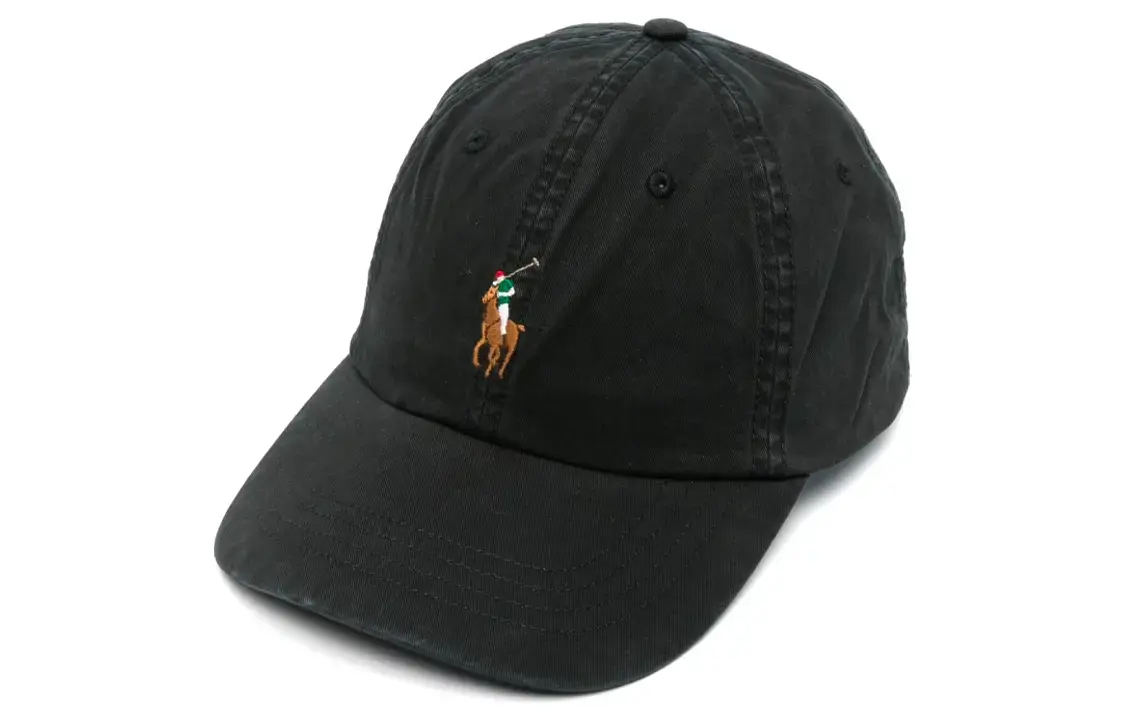 

Polo Ralph Lauren Вышитая бейсболка с пони, Black