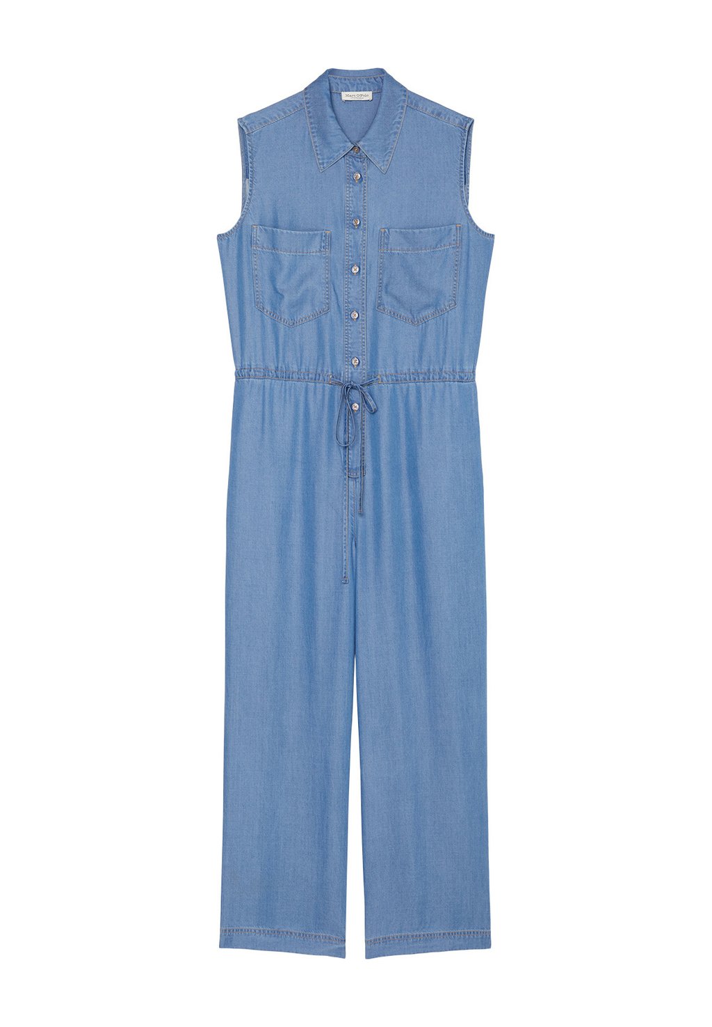 

Комбинезон OVERALL STYLE CROPPED DRAWSTRING AT WAIST Marc O'Polo, синий деним