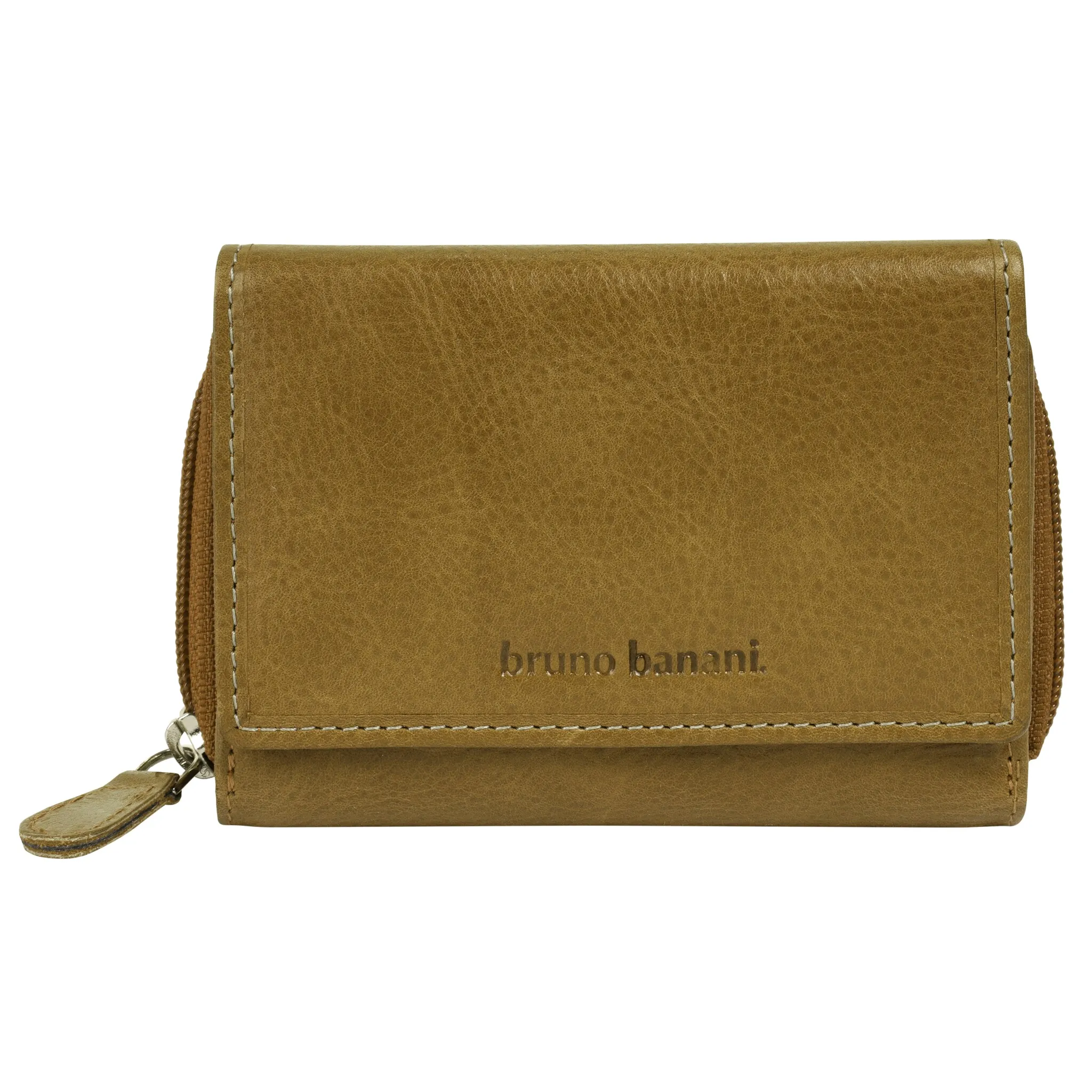 

Кошелек Bruno Banani, натуральная кожа, желтый