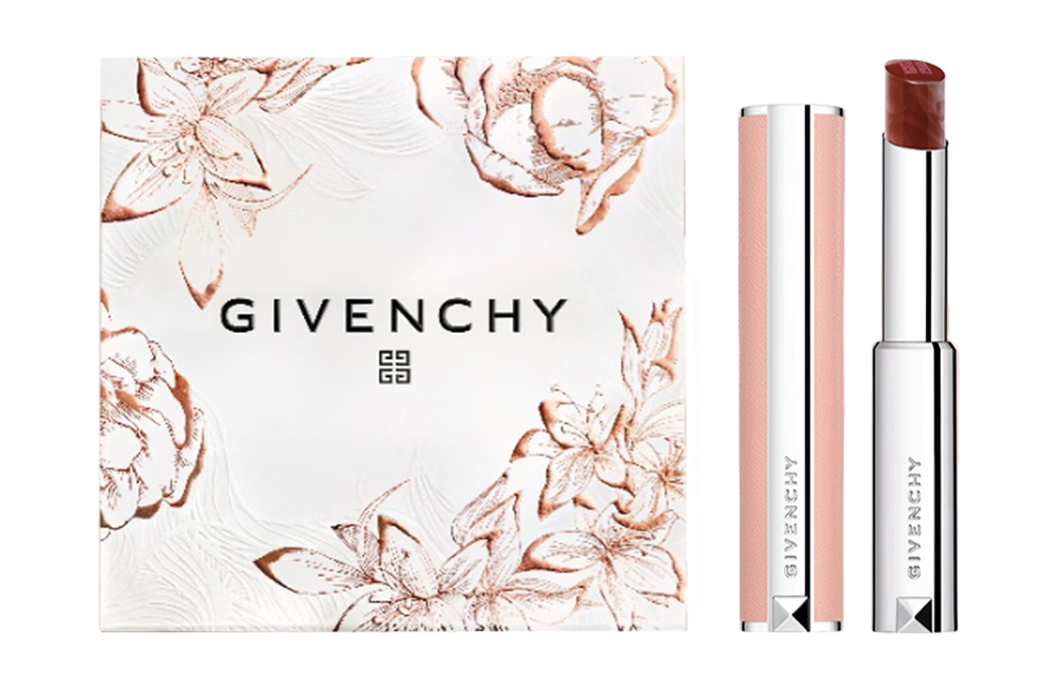 

Givenchy Маленькая розовая кожаная помада sweet and moist питательная для сияния кожи long lasting 2,8г