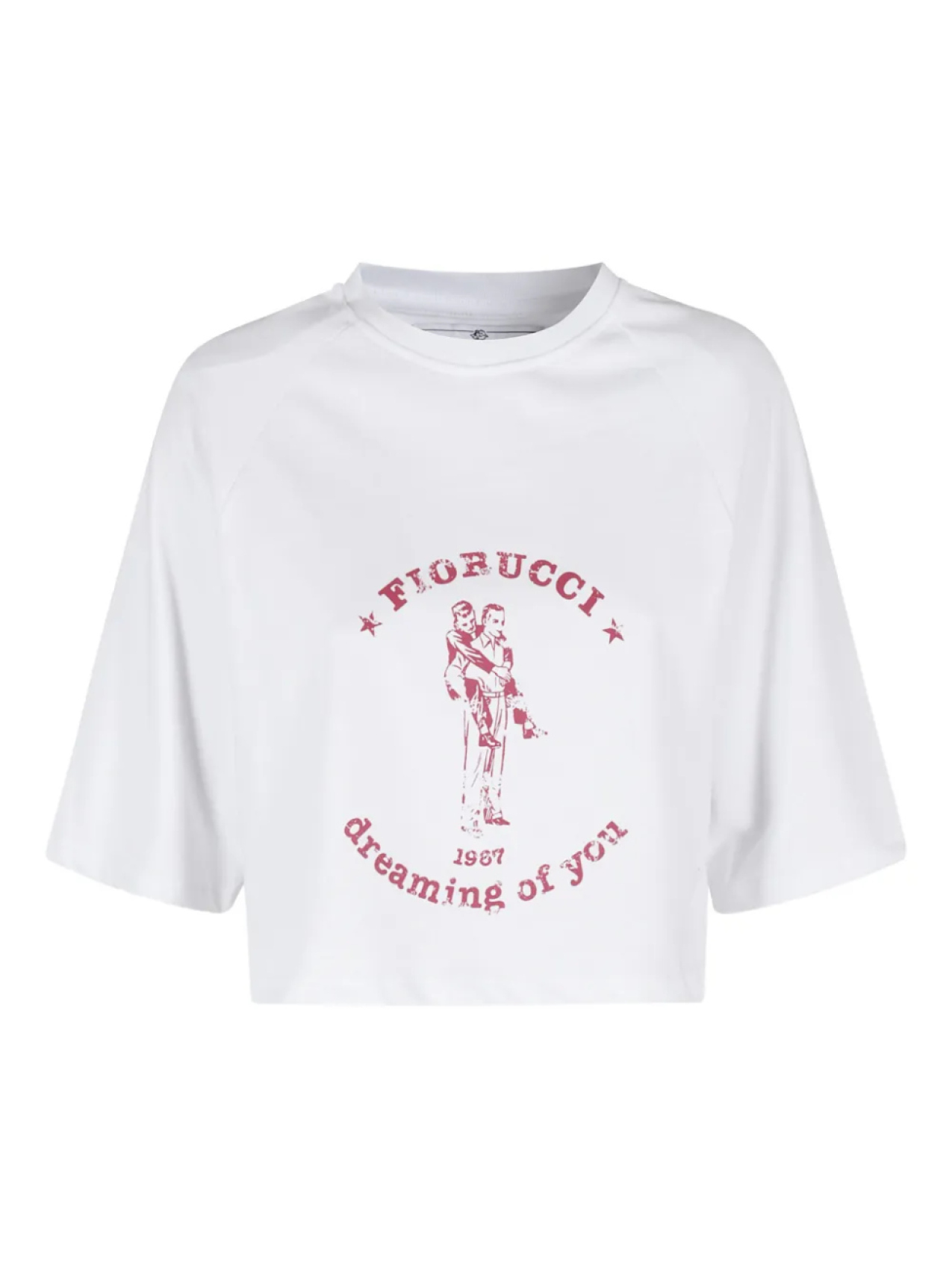 

Футболка «Мечтая о тебе» Fiorucci, белый