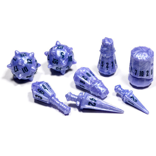 

Аксессуары PolyHero Dice Warrior Polyhedral Set: Ghost Knight (8)