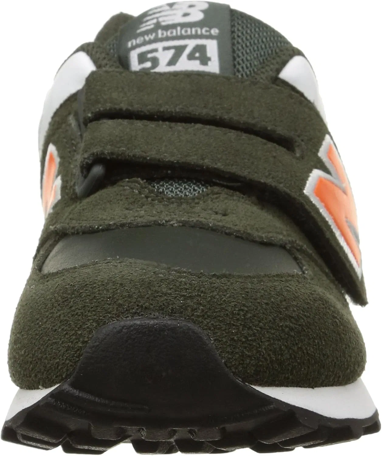 Мужские кроссовки New Balance nbkg574aop, Green Orange — фото 2